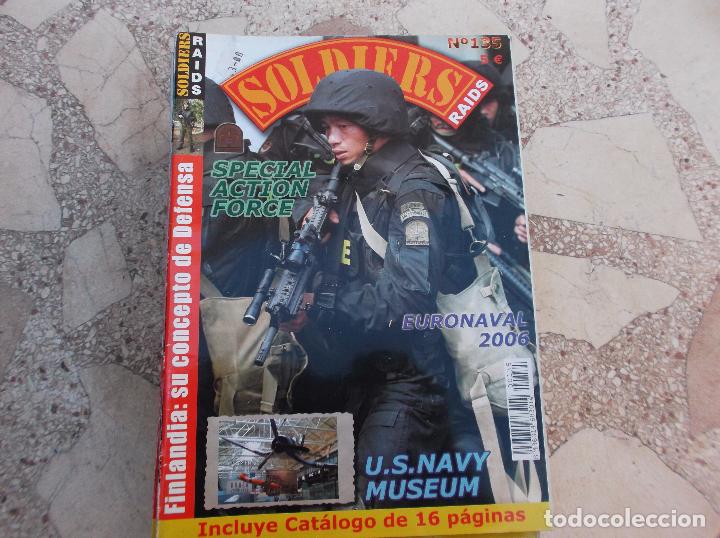Military Antiques: SOLDIERS RAIDS, N&ordm; 135,FINLANDIA SU CONCEPTO DE LA DEFENSA, SPECIAL ACTION FORCE,U.S.NAVY MUSEUM