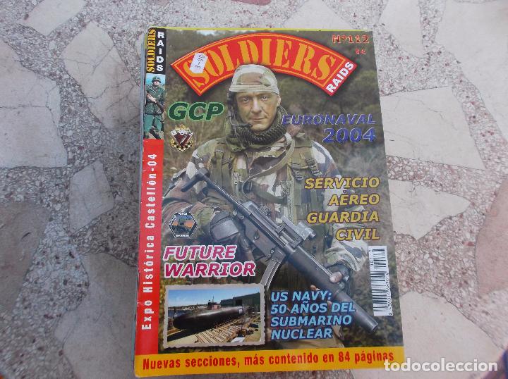 Military Antiques: SOLDIERS RAIDS, N&ordm; 112,EXPO HISTORICA CASTELLON 04,GCP,SERVICIO AEREO GUARDIA CIVIL,FUTURE WARRIOR