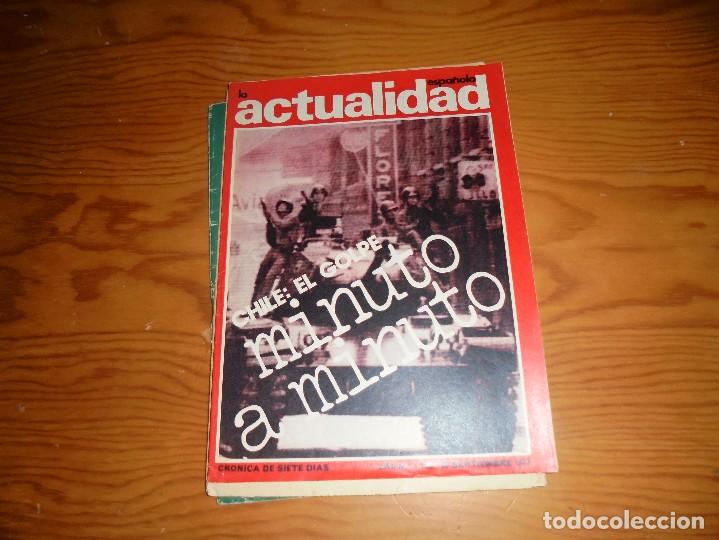 Militaria: LA ACTUALIDAD ESPA&Ntilde;OLA, N&ordm; 1.133, SEPTIEMBRE 1973. CHILE : EL GOLPE MINUTO A MINUTO