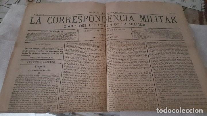Military Antiques: La correspondencia militar, num. 1497 de 1883