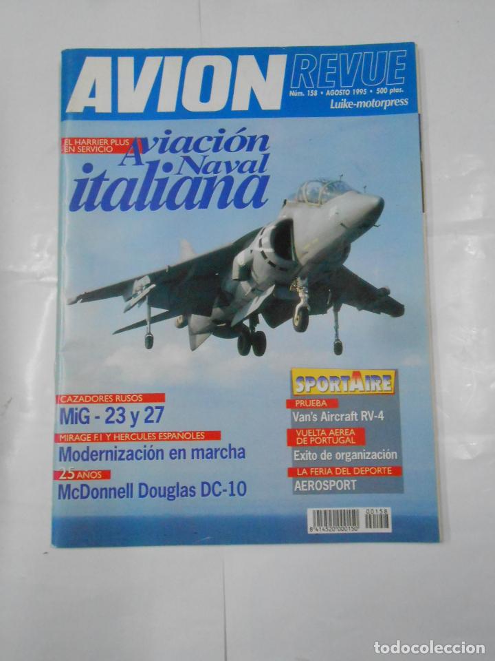 Military Antiques: AVION REVUE N&ordm; 158. AGOSTO 1995. LA AVIACION NAVAL ITALIANA. TDKR51