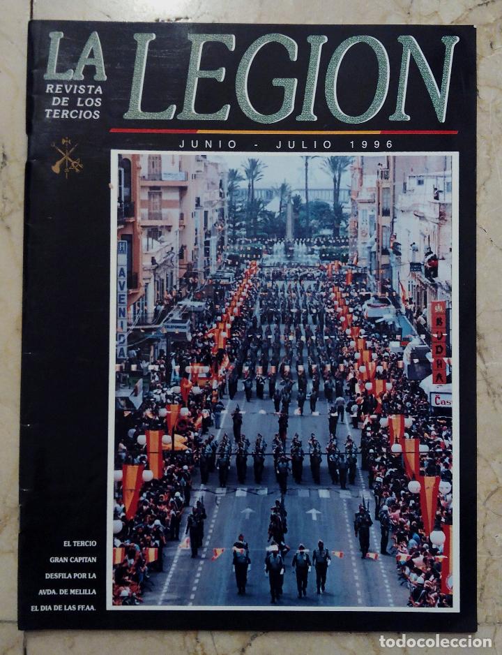 Militaria: LA LEGI&Oacute;N REVISTA DE LOS TERCIOS - JUNIO-JULIO 1996 - N&ordm; 455.