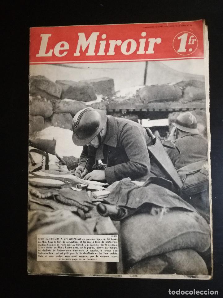 Militaria: le miroir. la revista de propaganda militar del ej&eacute;rcito franc&eacute;s. N 28