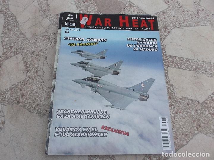 Militaria: WAR HEAT N&ordm; 54. EUROFIGHTER TYPHOON. ESPECIAL AVIACI&Oacute;N. SEARCHER MK-II. F-104 STARFIGHTER.