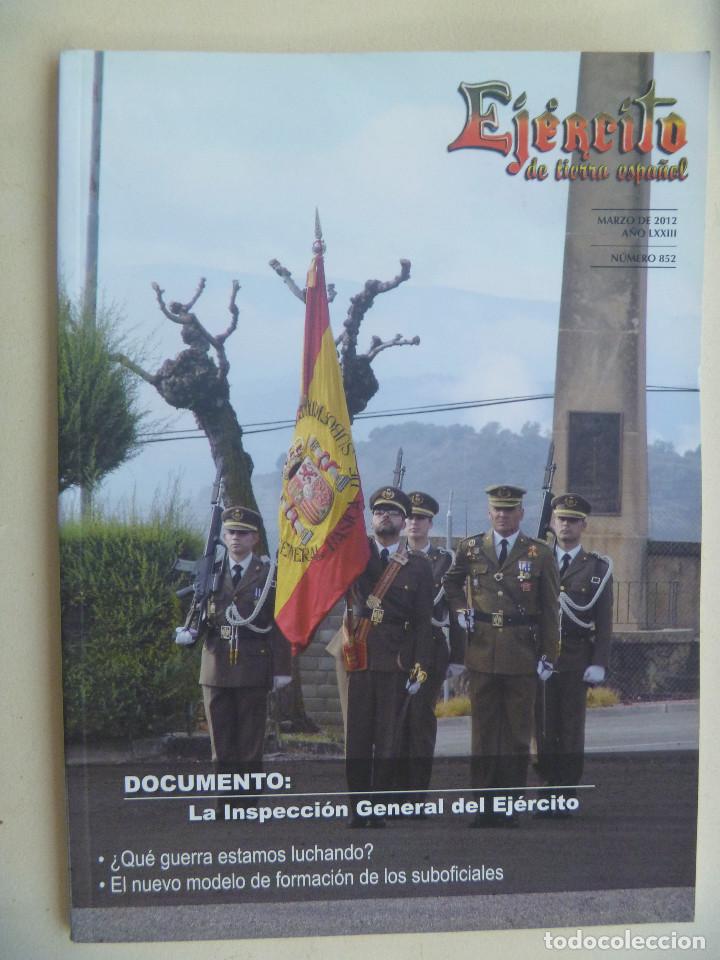 Militaria: REVISTA &uml; EJERCITO DE TIERRA ESPA&Ntilde;OL  &uml; , N&ordm; 852 , 2012: LA INSPECCION GENERAL DEL EJERCITO, ETC