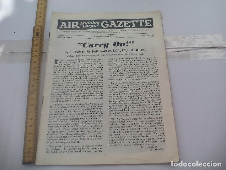Militaria: Air reserve gazette. Vol. VI, No. 3. Marcha 1946. The air League of British Empire.