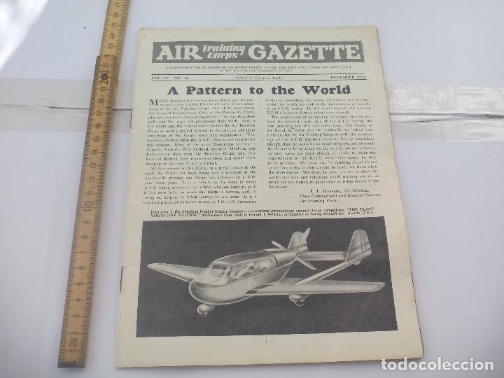 Militaria: Air training corps gazette. Vol. IV, No.12 April 1944. The air League of British Empire. Aviaci&oacute;n.