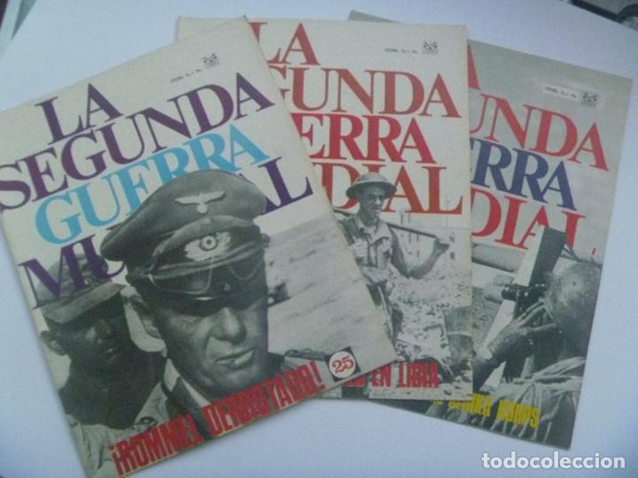 Militaria: LOTE DE 3 FASCICULOS DE LA  II&ordf; GUERRA MUNDIAL. N&ordm; 25, 26 Y 27 .. DE CODEX , 1967