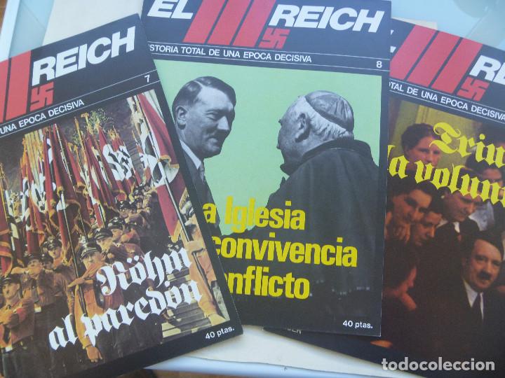 Militaria: LOTE DE 3 FASCICULOS COLECCION &acute; EL III REICH , HISTORIA TOTAL DE UNA EPOCA DECISIVA&uml;. N&ordf; 7, 8 y 9