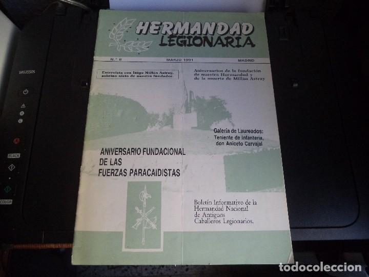 Militaria: Revista Ejercito. Hermandad Legionaria.
