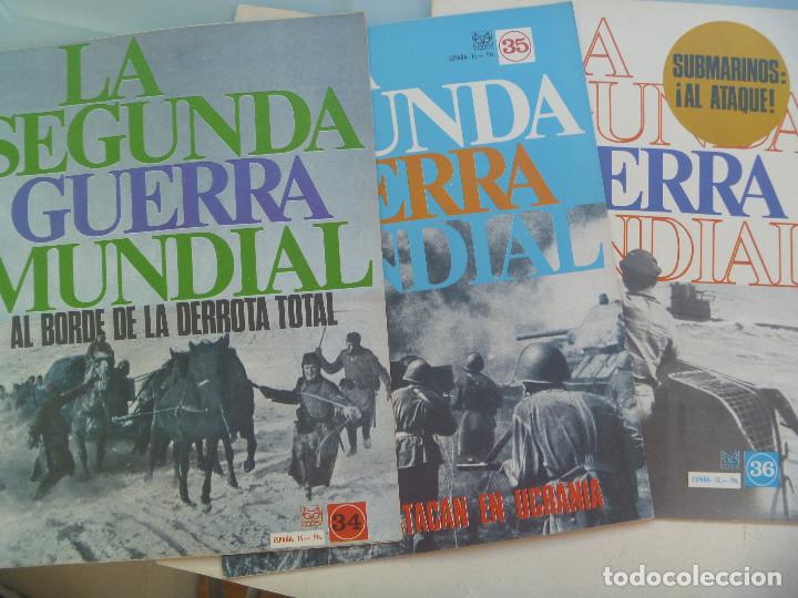 Militaria: LOTE DE 3 FASCICULOS DE LA  II&ordf; GUERRA MUNDIAL. N&ordm; 34, 35 y 36  .. DE CODEX , 1967