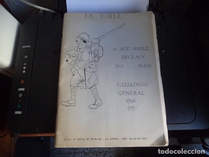 Militaria: Revista Militar .Catalogo militar 1992 ( 17) de LE POILU  Paris