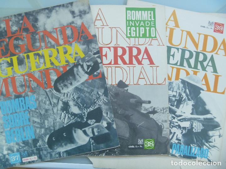 Militaria: LOTE DE 3 FASCICULOS DE LA  II&ordf; GUERRA MUNDIAL. N&ordm; 37, 38 y 39  .. DE CODEX , 1967
