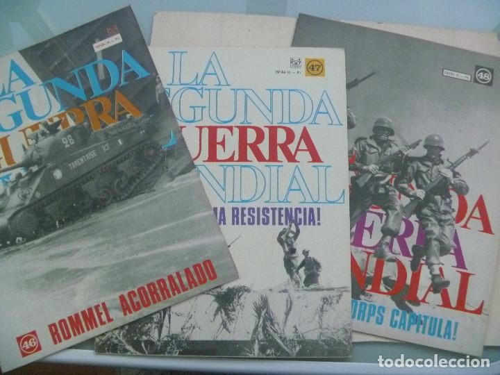 Militaria: LOTE DE 3 FASCICULOS DE LA  II&ordf; GUERRA MUNDIAL. N&ordm; 46, 47 Y 48  .. DE CODEX , 1967