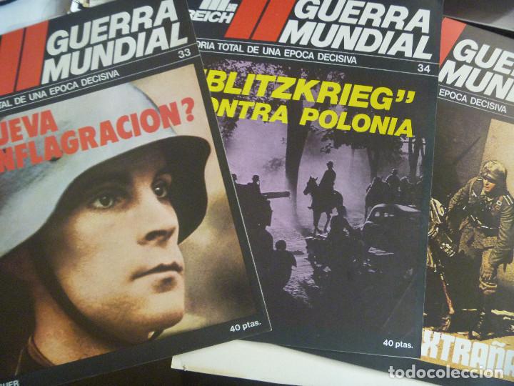 Militaria: LOTE DE 3 FASCICULOS COLECCION &acute; EL III REICH , HISTORIA TOTAL DE UNA EPOCA DECISIVA. N&ordf; 33, 34 y 35