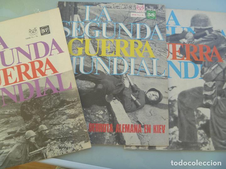 Military Antiques: LOTE DE 3 FASCICULOS DE LA  II&ordf; GUERRA MUNDIAL. N&ordm; 57, 58 y 59 .. DE CODEX , 1967