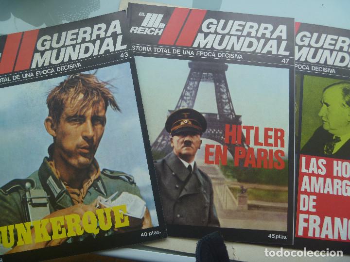 Military Antiques: LOTE DE 3 FASCICULOS COLECCION &acute; EL III REICH , HISTORIA TOTAL DE UNA EPOCA DECISIVA. N&ordf; 43, 47 y 48