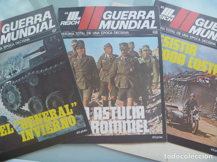 Military Antiques: LOTE DE 3 FASCICULOS COLECCION &acute; EL III REICH , HISTORIA TOTAL DE UNA EPOCA DECISIVA. N&ordf; 67, 68 y 69