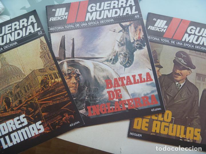 Militaria: LOTE DE 3 FASCICULOS COLECCION &acute; EL III REICH , HISTORIA TOTAL DE UNA EPOCA DECISIVA. N&ordf; 49, 51 y 52