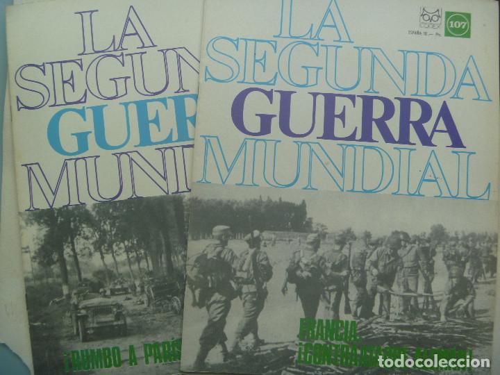 Militaria: LOTE DE 2 FASCICULOS DE LA  II&ordf; GUERRA MUNDIAL. N&ordm; 107 y 108 .. DE CODEX , 1967