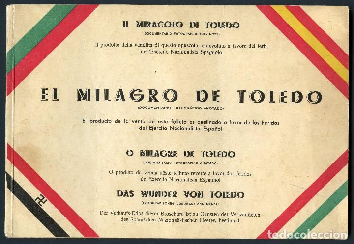 Military Antiques: GUERRA CIVIL, REVISTA, EL MILAGRO DE TOLEDO, LISBOA 1936