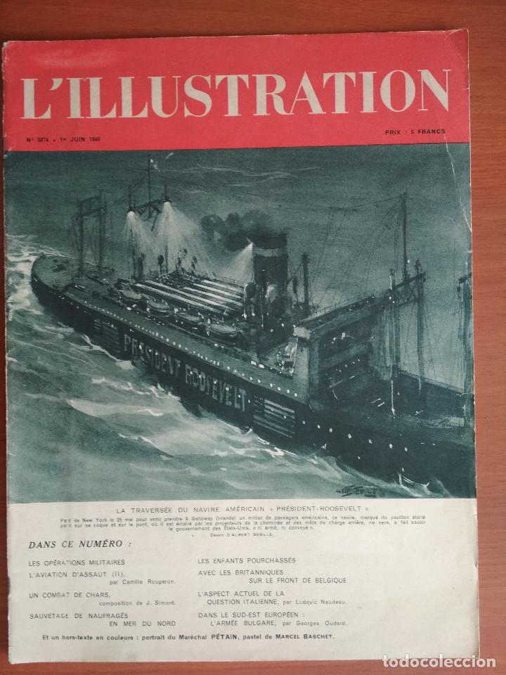 Military Antiques: REVISTA FRANCESA L'ILLUSTRATION N&ordm; 5074 DE 01-06-1940