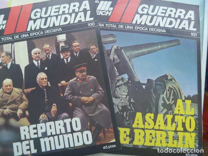 Militaria: LOTE DE 2 FASCICULOS COLECCION &acute; EL III REICH , HISTORIA TOTAL DE UNA EPOCA DECISIVA&uml;. N&ordf; 100 y 101