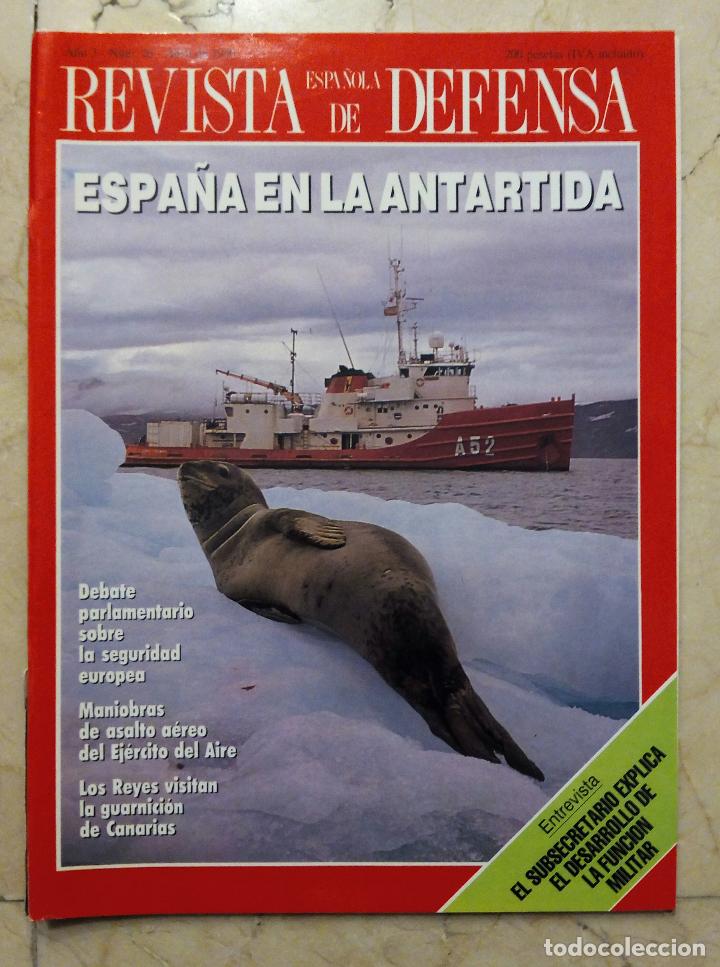 Military Antiques: REVISTA ESPA&Ntilde;OLA DE DEFENSA N&ordm; 26 - ABRIL 1990.