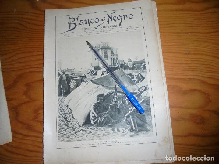 Militaria: RECORTE PRENSA : LAS DARDENAS : CAMPAMENTO DE VICTORIA DE LOS INGLESES. BLANCO Y NEGRO, JUNIO 1915