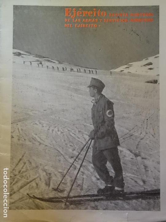 Militaria: REVISTA ILUSTRADA MILITAR DE LAS ARMAS Y SERVICIOS 227 EJ&Eacute;RCITO A&Ntilde;O 1958. 29 X 22 CM. 90 PAG. 220 GR