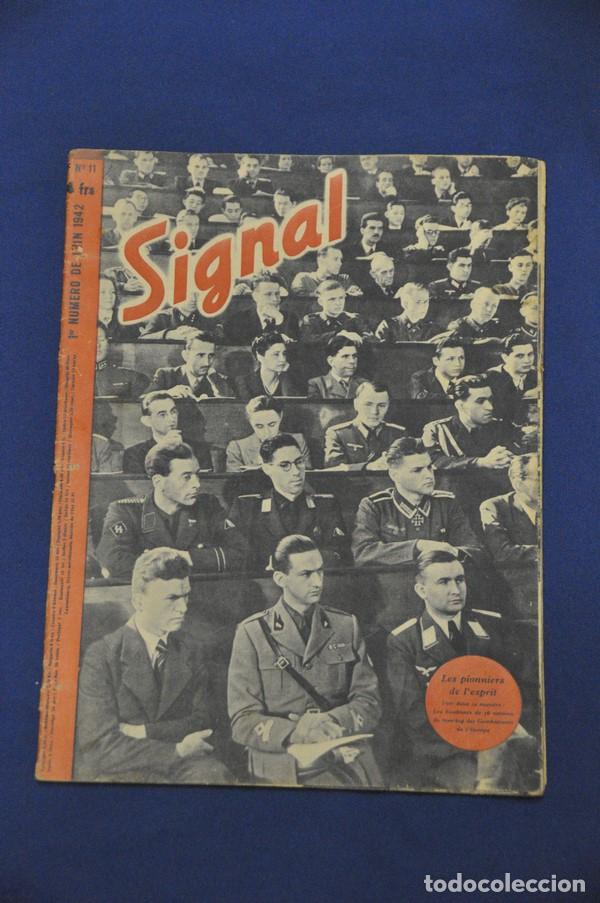 Military Antiques: Revista Signal. N&ordm;11. Junio de 1942. En franc&eacute;s.