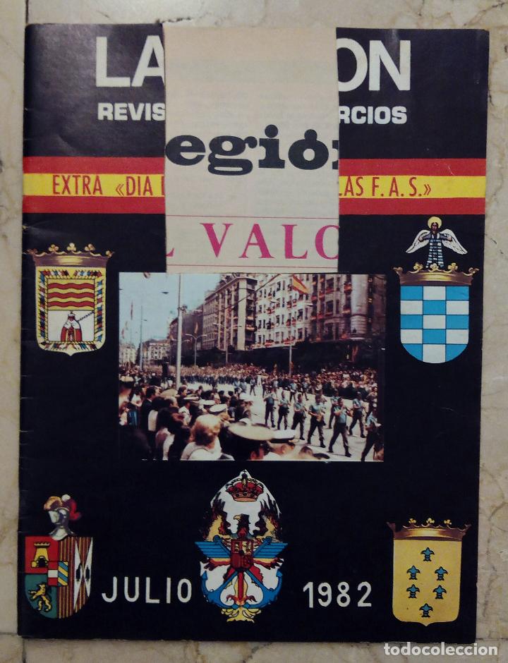 Military Antiques: REVISTA LA LEGI&Oacute;N N&ordm; 288 - JULIO 1982 - EXTRA D&Iacute;A DE LAS F.A.S.