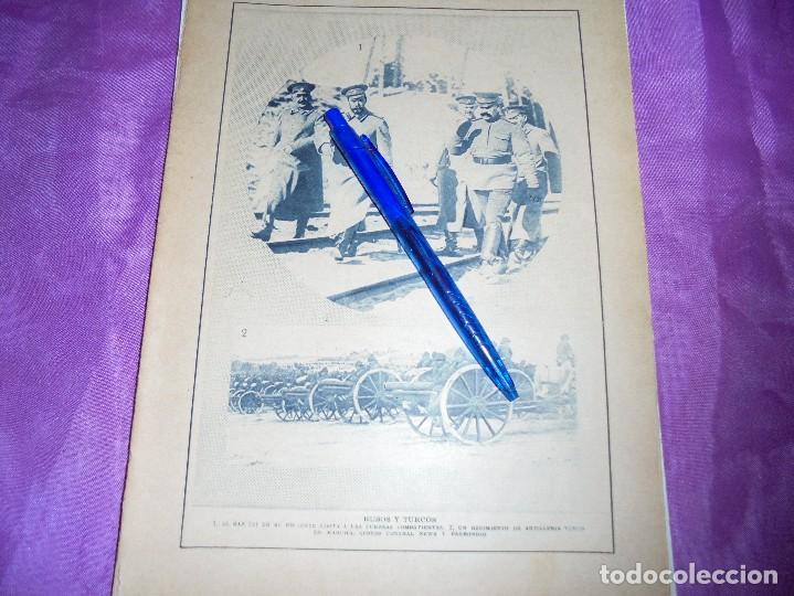 Militaria: RECORTE PRENSA : EL ZAR VISITA A LOS COMBATIENTES / EJERCITO TURCO. BLANCO Y NEGRO, AGTO 1915