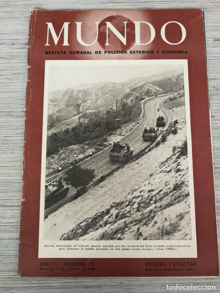 Military Antiques: MUNDO N&ordm; 179 - 1943 - II GUERRA MUNDIAL - FRENTE EUROPEO, CEILAN, MANDO ALIADO, PROTECTORADO ESPA&Ntilde;OL