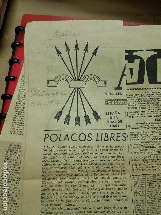 Militaria: recortes division azul Oposiciones div azul