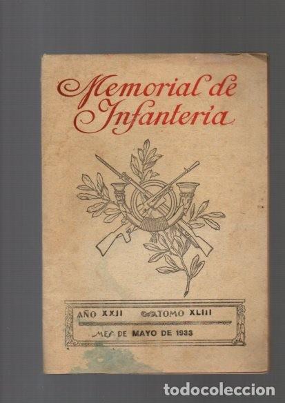 Military Antiques: MEMORIAL DE INFANTERIA - MAYO 1933