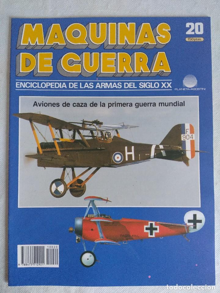 Military Antiques: MAQUINAS DE GUERRA/FASCICULO N&ordm;20/PLANETA DE AGOSTINI/PUBLICIDAD JUEGOS NAC.
