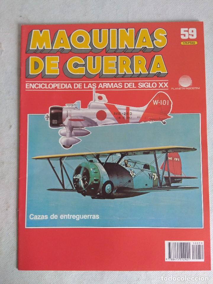 Military Antiques: MAQUINAS DE GUERRA/FASCICULO N&ordm;59/PLANETA DE AGOSTINI.
