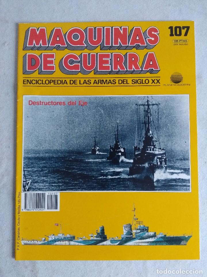 Military Antiques: MAQUINAS DE GUERRA/FASCICULO N&ordm;107/PLANETA DE AGOSTINI.