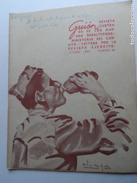 Military Antiques: GUI&Oacute;N REVISTA  OCTUBRE 1949 N&ordm; 89.