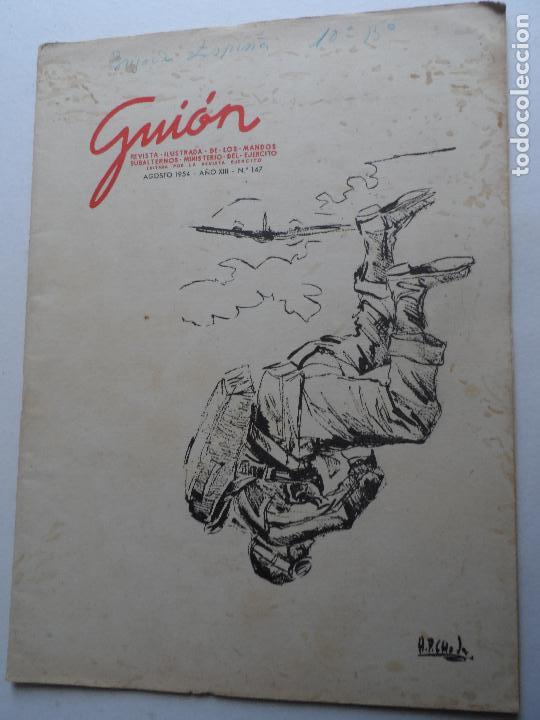 Military Antiques: GUI&Oacute;N REVISTA AGOSTO 1954 N&ordm; 147.