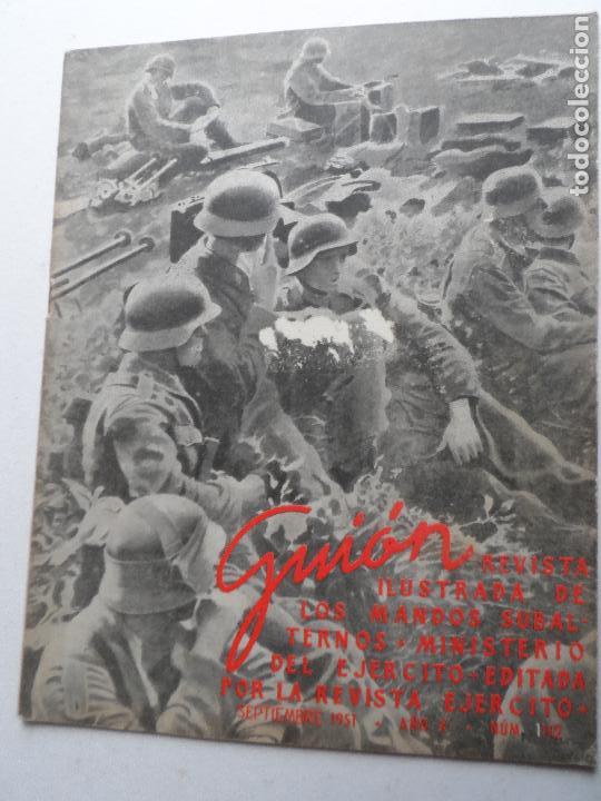 Military Antiques: GUI&Oacute;N REVISTAS SEPTIEMBRE 1951 N&ordm; 112.