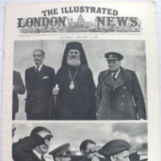 Militaria: REVISTA THE ILLUSTRATED LONDON NEWS 6 JANUARY ENERO 1945 PAGINAS 1 - 28. Lote 124531119