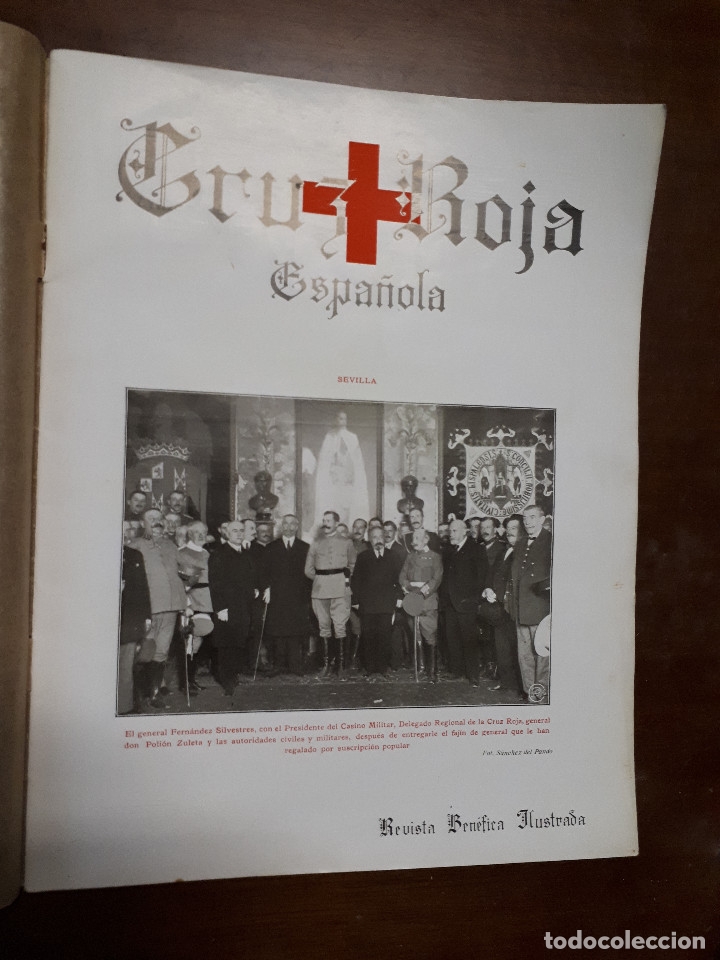 Military Antiques: Revista Cruz Roja, n&ordm; 3, A&ntilde;o 1, Mayo de 1914, con fotos de &Aacute;frica