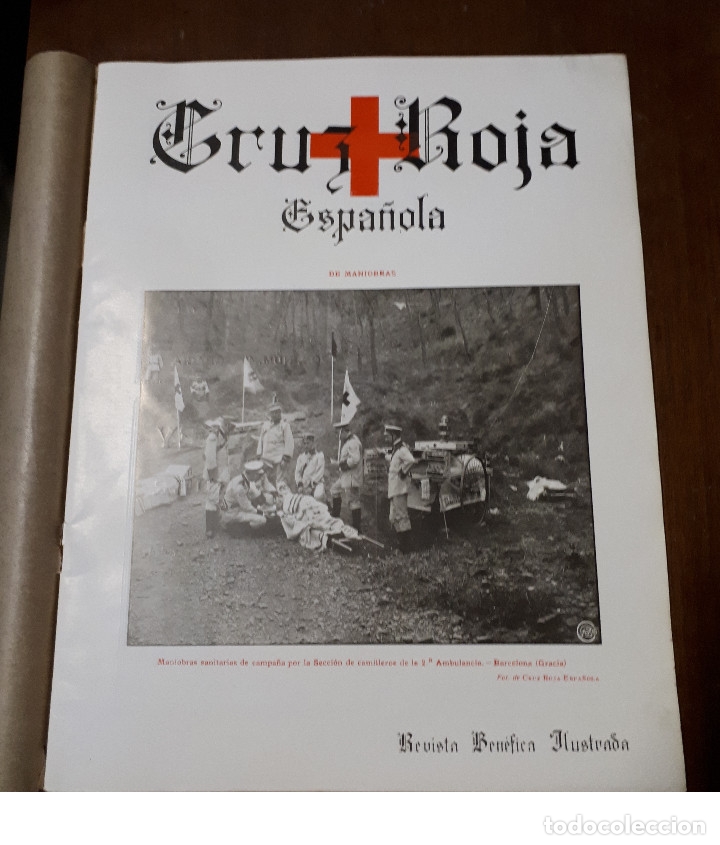 Militaria: Revista Cruz Roja, a&ntilde;o 1, n&ordm; 4, junio de 1914