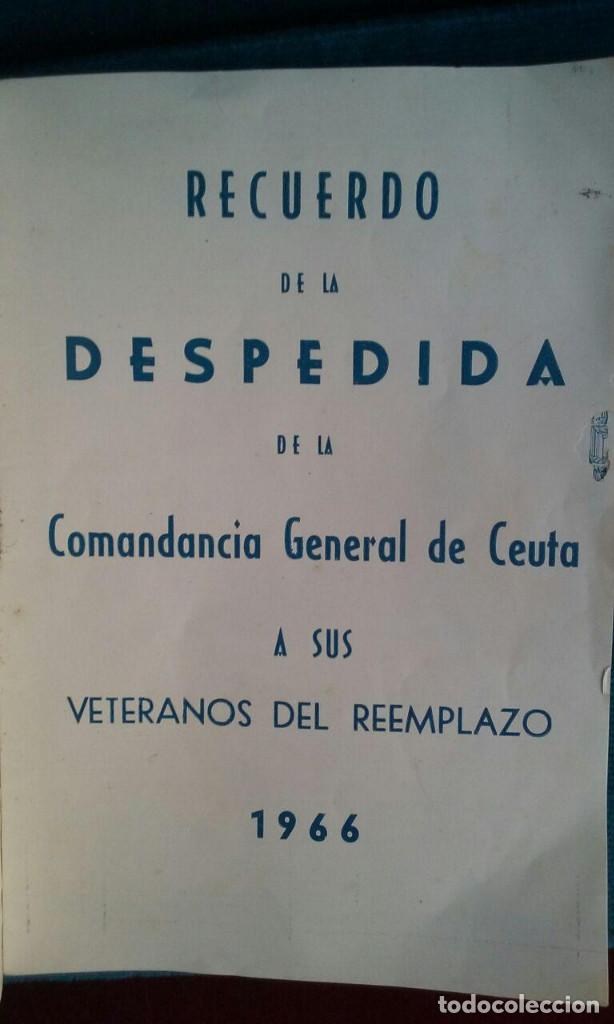 Militaria: Comandancia General De Ceuta .1966. - Foto 2