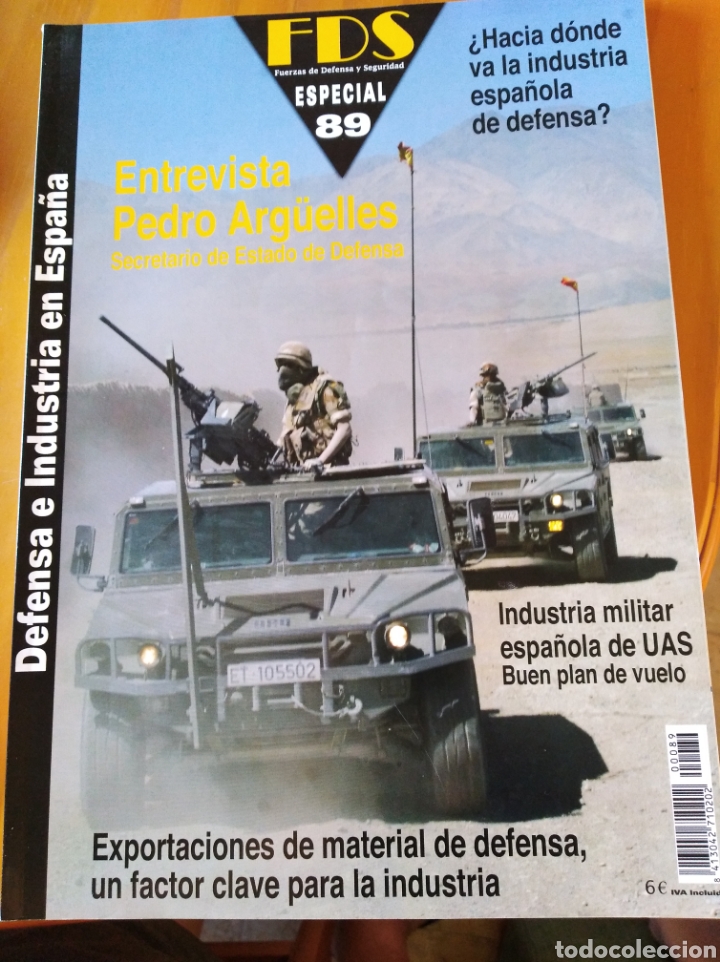 Militaria: Revista Defensa extra 89 exportaciones de material de defensa