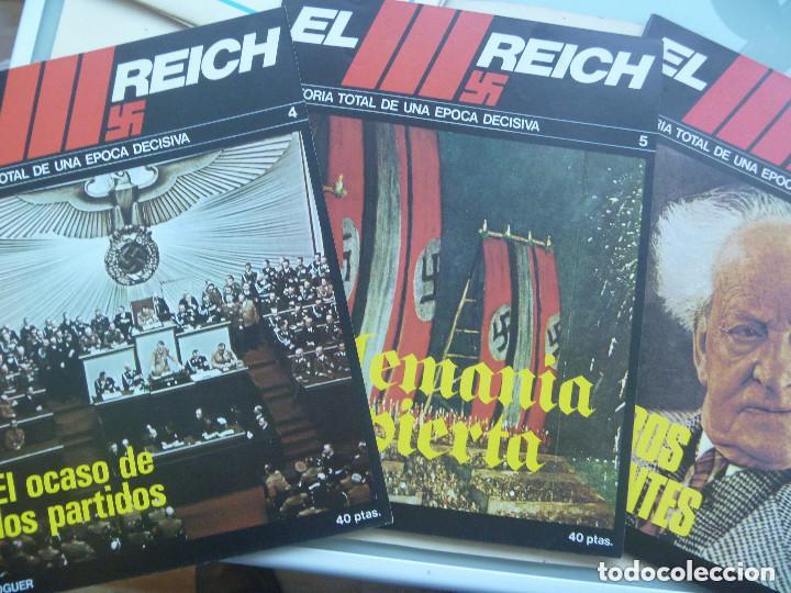 Militaria: LOTE DE 3 FASCICULOS COLECCION &acute; EL III REICH , HISTORIA TOTAL DE UNA EPOCA DECISIVA&uml;. N&ordf; 4, 5 y 6.