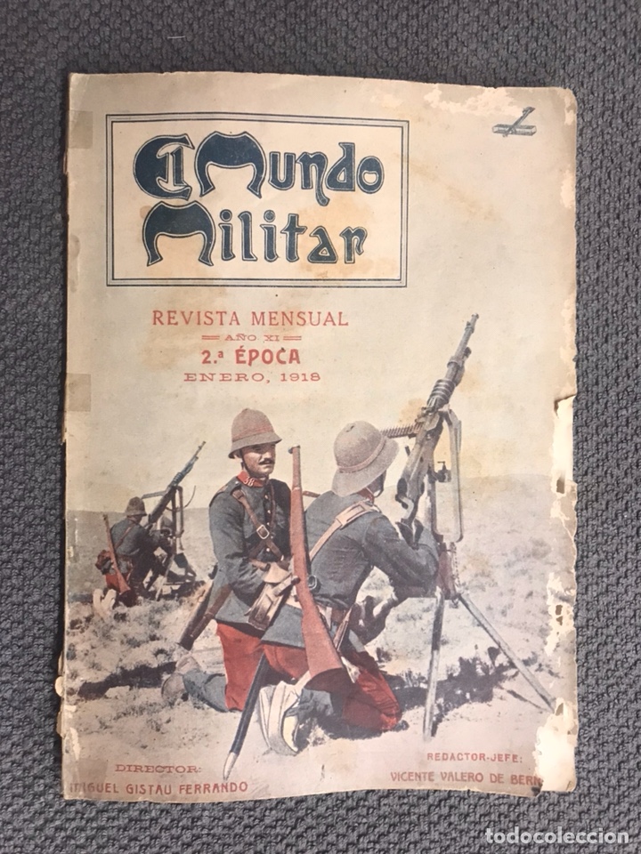 Military Antiques: EL MUNDO MILITAR. Revista Mensual No.357 (a.1918)