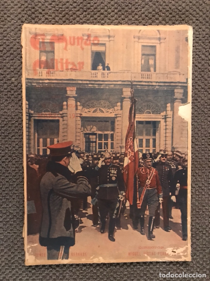 Military Antiques: EL MUNDO MILITAR. Revista Mensual No.359 (a.1918)